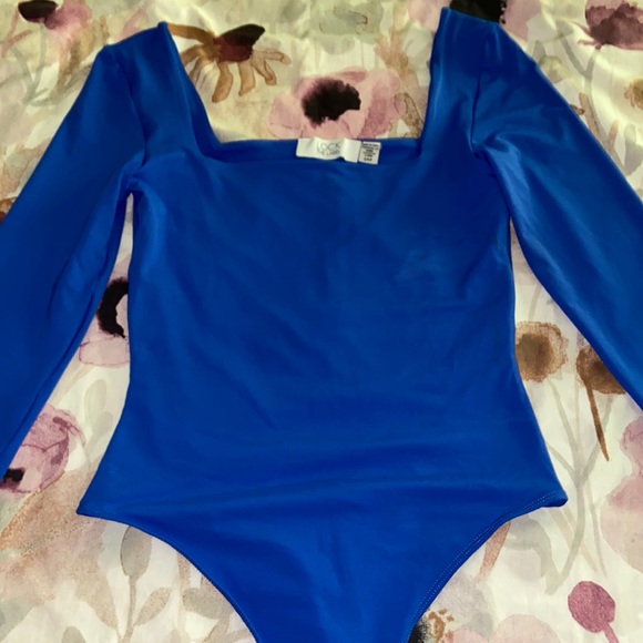Tops - Royal Blue Body Suit